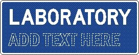 LABORATORY (ADD TEXT) 180 X 450