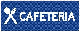 CAFETERIA WITH CUTLERY PICTO 180 X 450