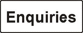 ENQUIRIES 180 X 450