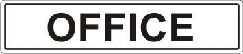 OFFICE ADHESIVE LABEL