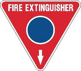 FIRE EXTINGUISHER FOAM FILLED