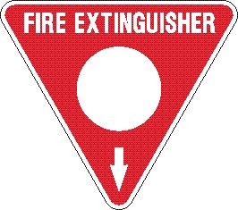 FIRE EXTINGUISHER DRY POWDER FILLED