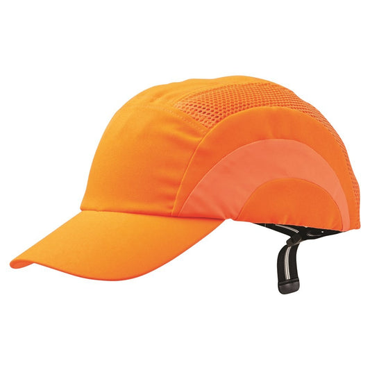 PROCHOICE BUMP CAP STANDARD PEAK FLURO ORANGE