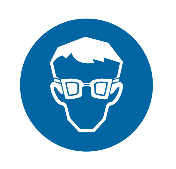 EYE PROTECTION MANDATORY DISC