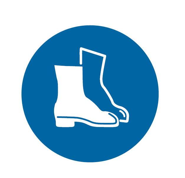 FOOT PROTECTION MANDATORY DISC