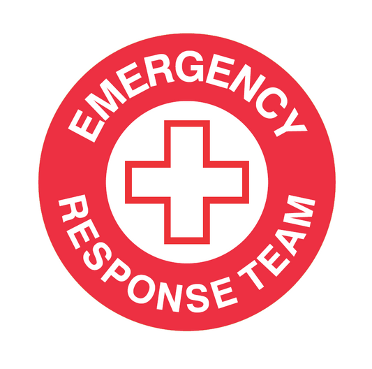 HARD HAT EMERGENCY RESPONSE TEAM ADHESIVE DISC 50MM - PACK OF 5