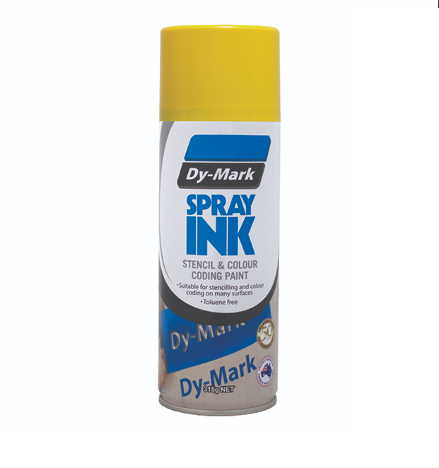 DYMARK SPRAY INK 315G - YELLOW