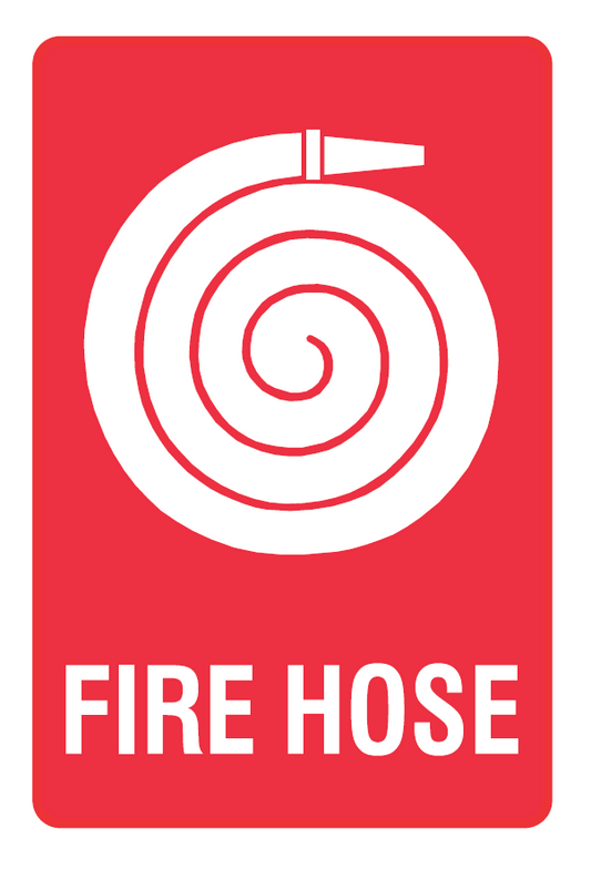 FIRE HOSE WITH PICTO