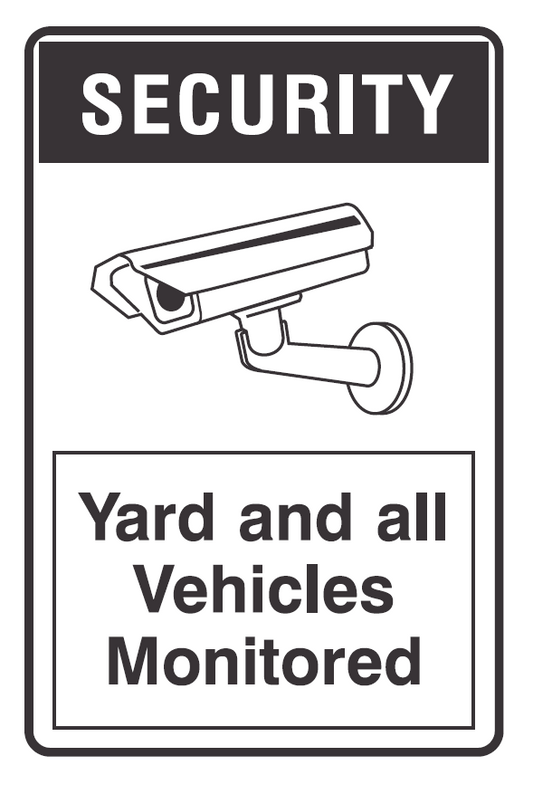 YARD & ALL VEHICLES MONITORED
