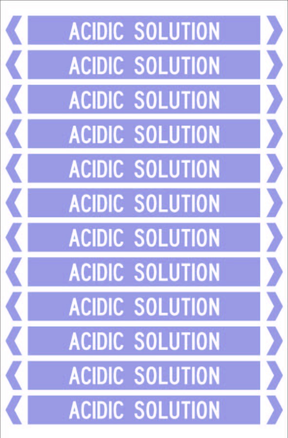 ACIDIC SOLUTION 12 X 100 - PACK OF 5