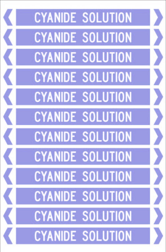 CYANIDE SOLUTION 12 X 100 - PACK OF 5