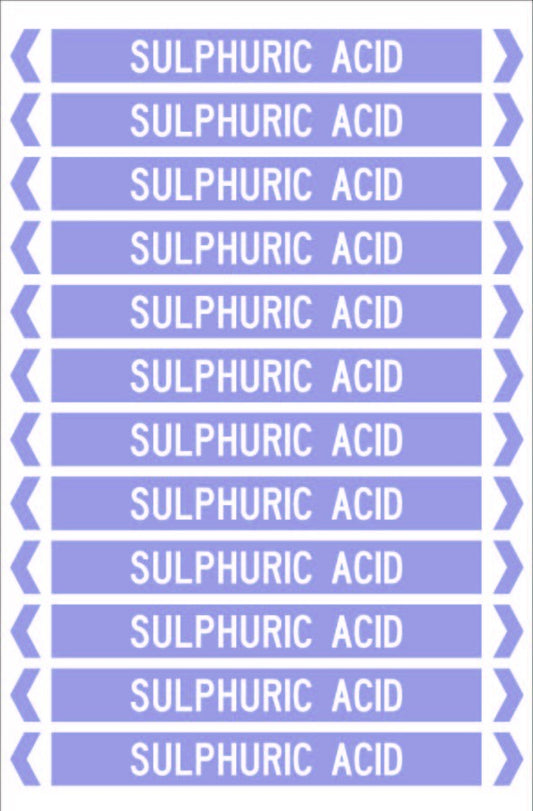 SULPHURIC ACID 12 X 100 - PACK OF 5
