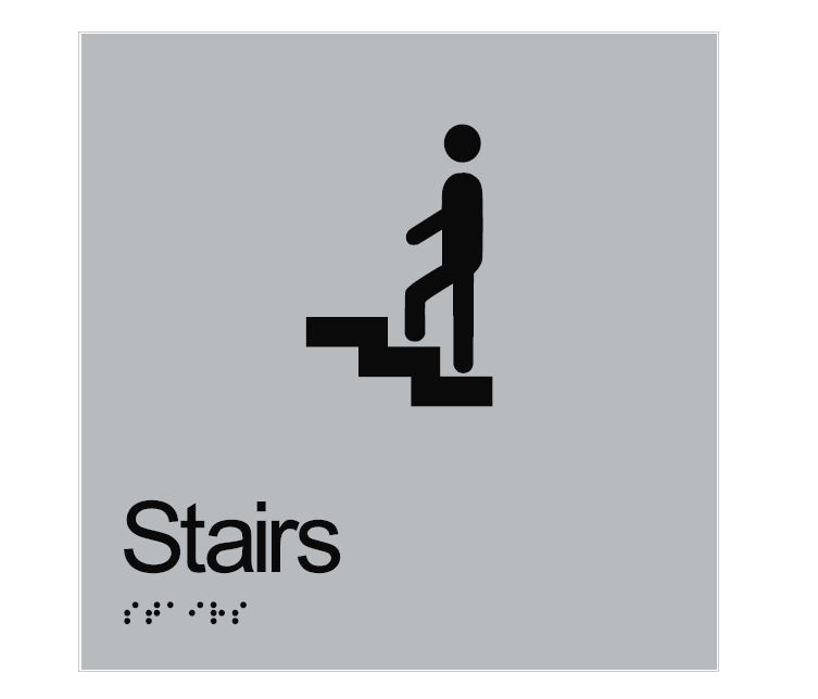 BRAILLE STAIRS 180 X 180