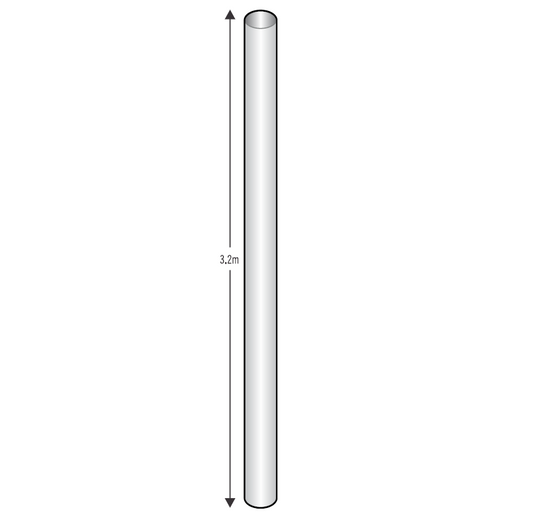3.2M GALVANISED POST 50NB