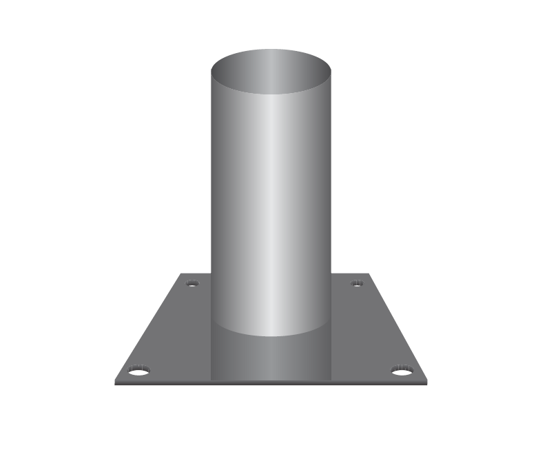 BOLT-DOWN POST FLANGE