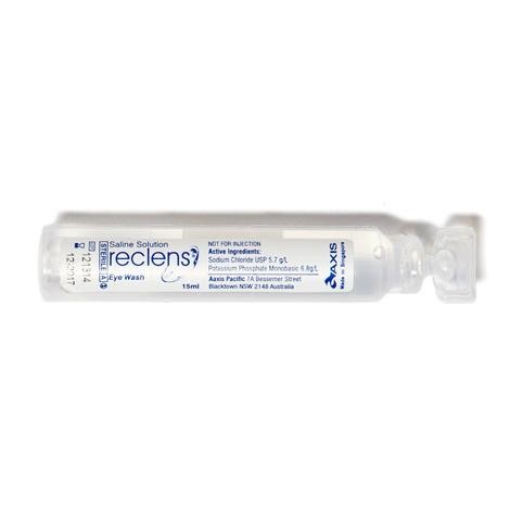 EYEWASH SALINE AMPOULE 15ML