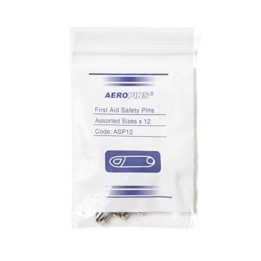 SAFETY PINS ASSORTED (PACK OF 12)