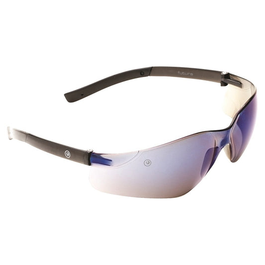 PROCHOICE FUTURA SAFETY GLASSES BLUE MIRROR LENS