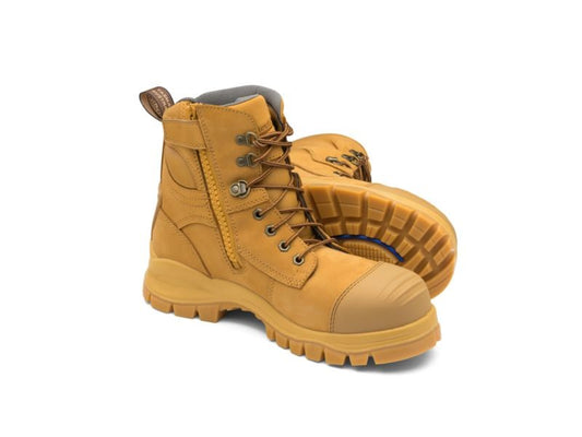 BLUNDSTONE UNISEX ZIP UP SAFETY BOOTS 2021