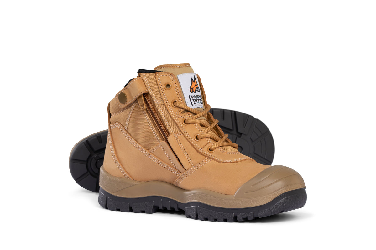 MONGREL WHEAT ZIPSIDER BOOT W/ SCUFF CAP