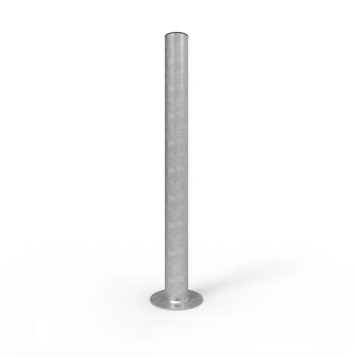 BOLLARD 90MM SURFACE MOUNTED ECONOMY - GALVANISED