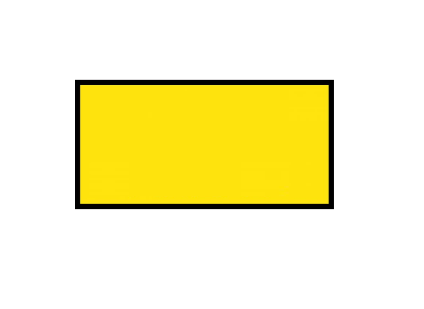 CLASS 1 CORFLUTE YELLOW BLANK 600 X 1200