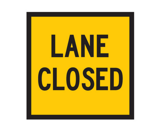 CORFLUTE LANE CLOSED 600 X 600
