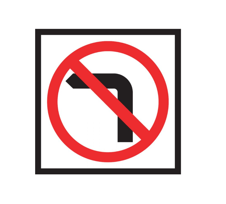 CORFLUTE NO LEFT TURN 600 X 600