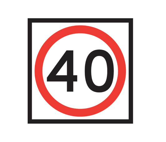 CORFLUTE SPEED LIMIT 40K 600 X 600