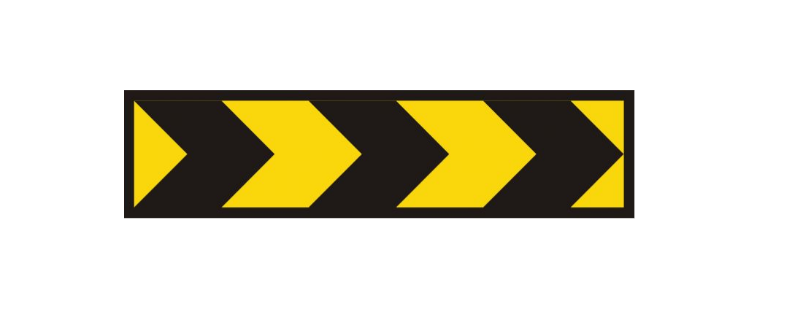CORFLUTE TEMPORARY HAZARD 1200 X 300