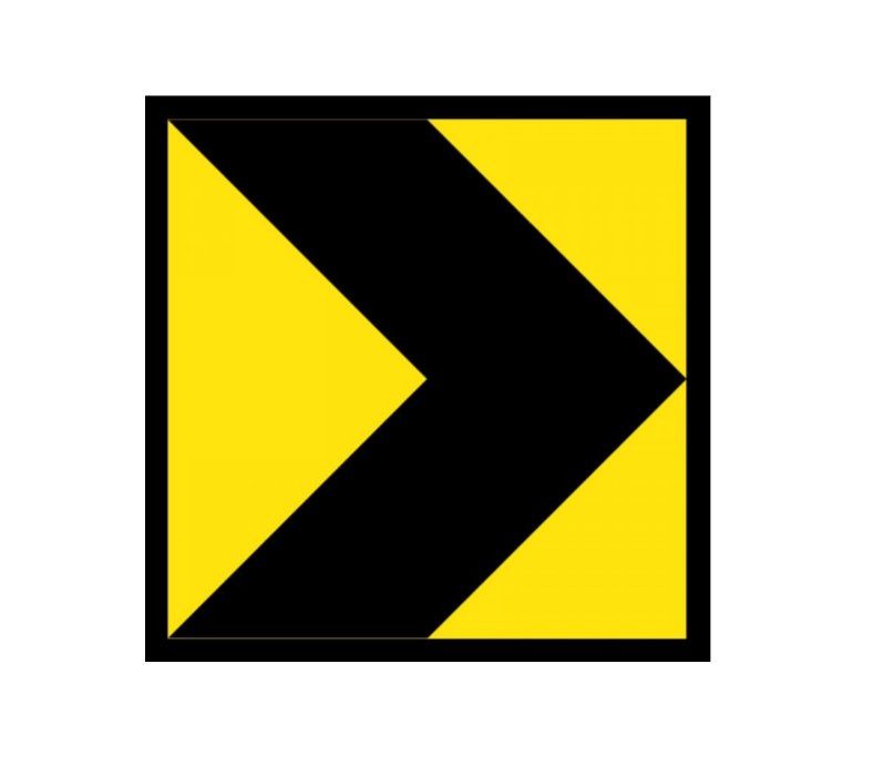 CORFLUTE TEMPORARY HAZARD 600 X 600
