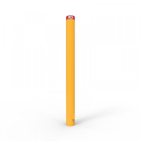 BOLLARD 140MM BELOW GROUND - GALVANISED & POWDER COATED