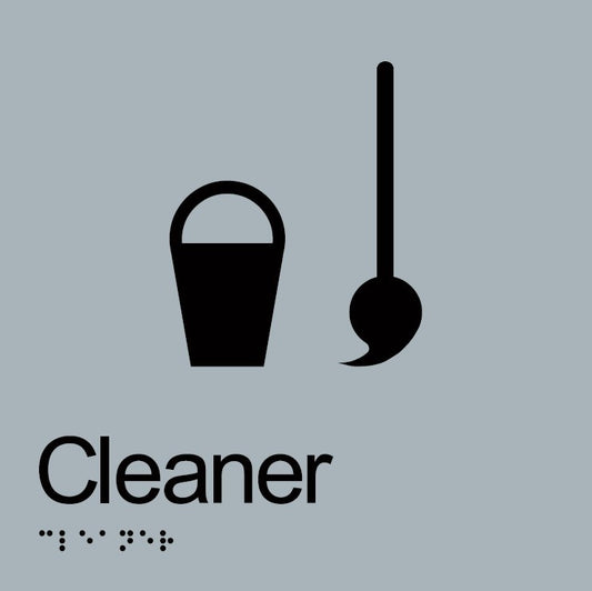BRAILLE CLEANER WITH PICTO 180 X 180