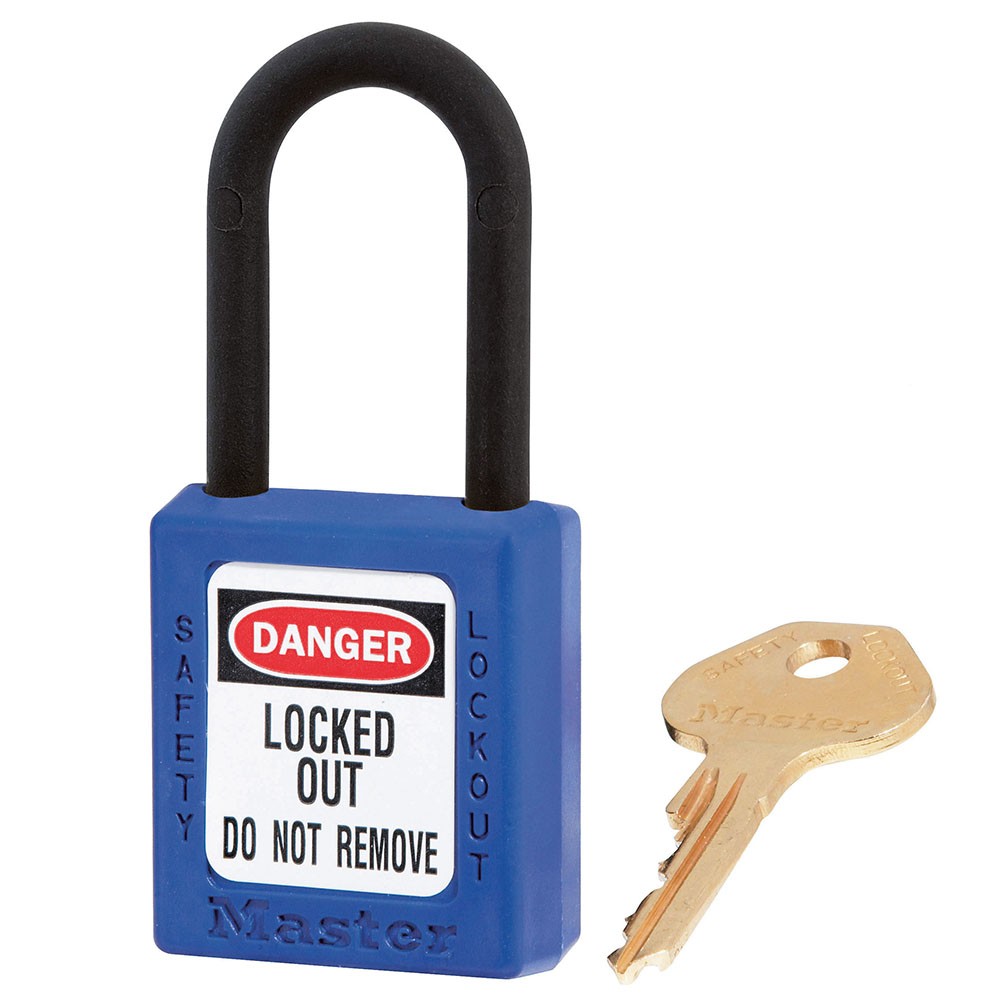 ZENEX™ THERMOPLASTIC SAFETY PADLOCK 38MM - BLUE