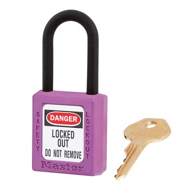 ZENEX™ THERMOPLASTIC SAFETY PADLOCK 38MM - PURPLE