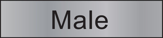 ENGRAVED MALE RESTROOM 200 X 48