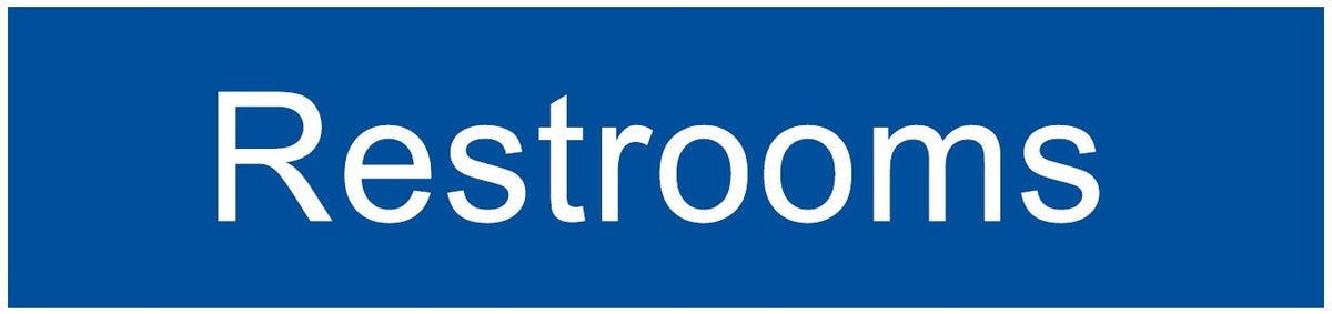 ENGRAVED RESTROOMS 200 X 48