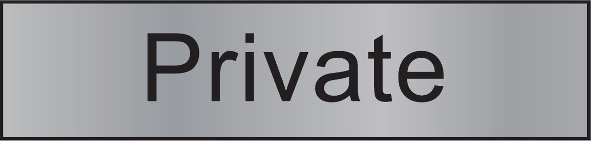 ENGRAVED PRIVATE 200 X 48