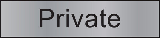 ENGRAVED PRIVATE 200 X 48