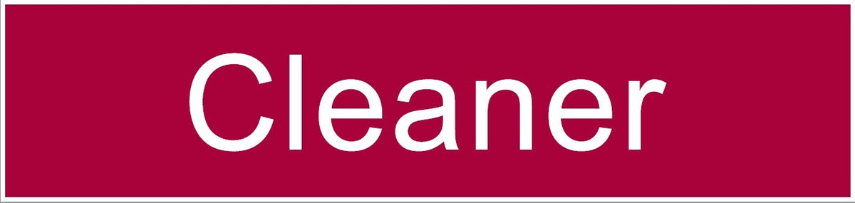 ENGRAVED CLEANER 200 X 48
