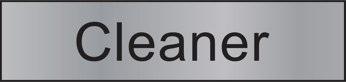 ENGRAVED CLEANER 200 X 48