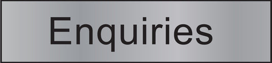 ENGRAVED ENQUIRIES 200 X 48