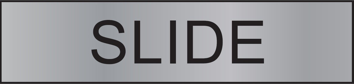 ENGRAVED SLIDE 200 X 48
