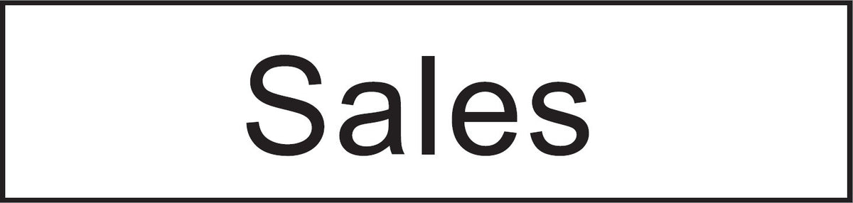 ENGRAVED SALES 200 X 48