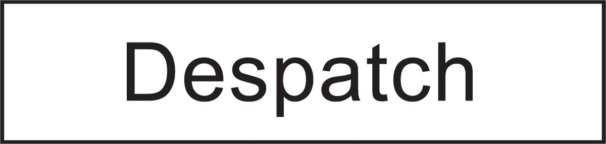 ENGRAVED DESPATCH 200 X 48