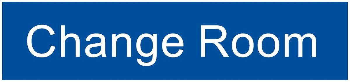 ENGRAVED CHANGE ROOM RESTROOM 200 X 48