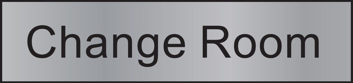ENGRAVED CHANGE ROOM RESTROOM 200 X 48