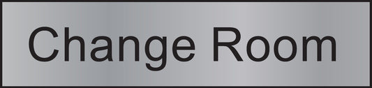 ENGRAVED CHANGE ROOM RESTROOM 200 X 48
