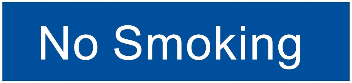 ENGRAVED NO SMOKING 200 X 48