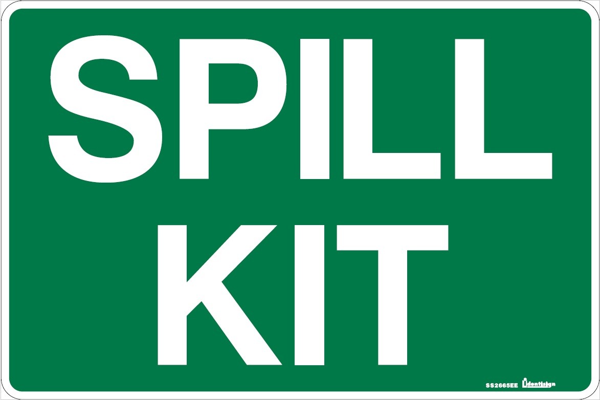 SPILL KIT STICKER